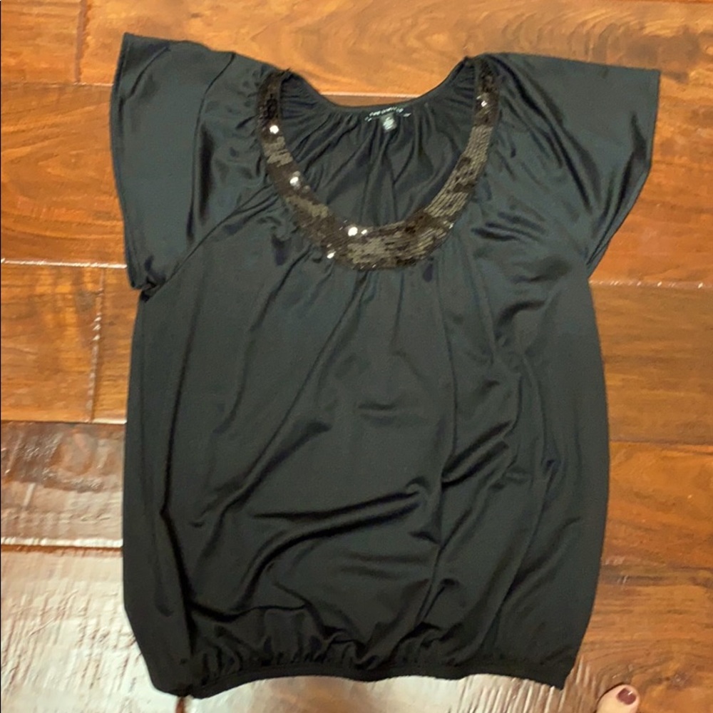 Sequin top